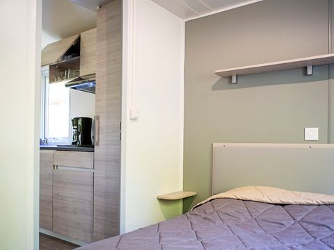 MOBILHOME 4 personnes - Confort 29m² (2 chambres)-vue sur le lac