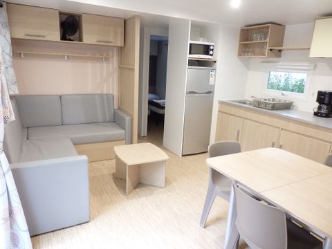 Mobilhome 6 personnes - Mobil-home | Comfort XL | 3 Ch. | 6 Pers. | Terrasse Surélevée | Clim.