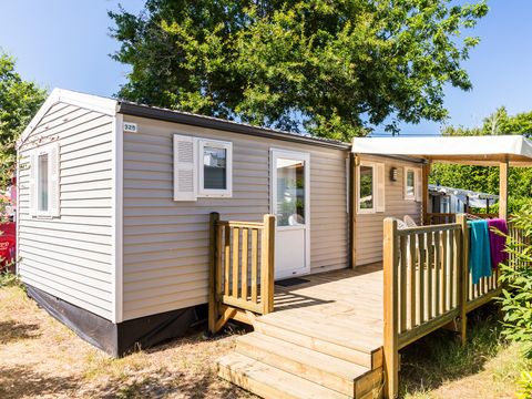 Mobilhome 6 personnes - Mobil-home | Comfort XL | 3 Ch. | 6 Pers. | Terrasse Surélevée | Clim.