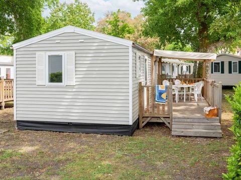 MOBILHOME 6 personnes - Classic | 2 Ch. | 4/6 Pers. | Terrasse surélevée | Clim.