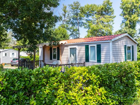 Mobilhome 6 personnes - Comfort XL | 2 Ch. | 4/6 Pers. | Terrasse surélevée | Clim.