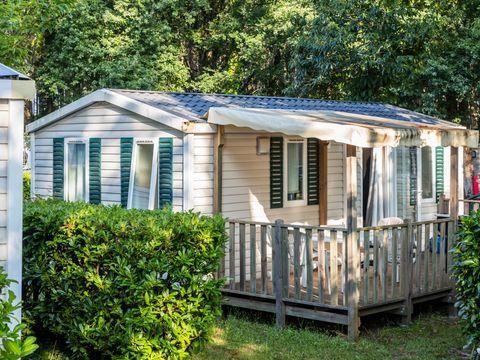 Mobilhome 6 personnes - Mobil-home | Comfort XL | 3 Ch. | 6 Pers. | Terrasse surélevée | Clim.
