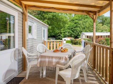 Mobilhome 6 personnes - Mobil-home | Classic | 2 Ch. | 4/6 Pers. | Terrasse surélevée