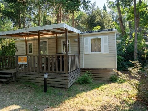 MOBILHOME 6 personnes - Comfort | 3 Ch. | 6 Pers. | Terrasse surélevée | Clim.