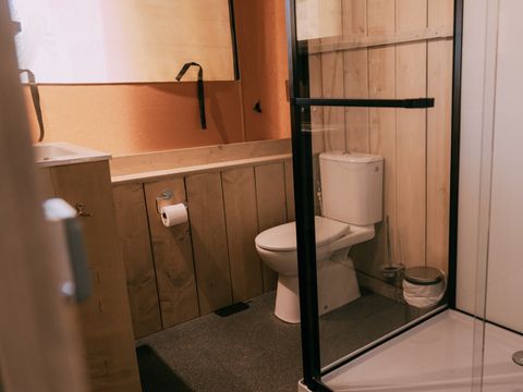 Tente en toile et en bois 5 personnes - Glamping Safari