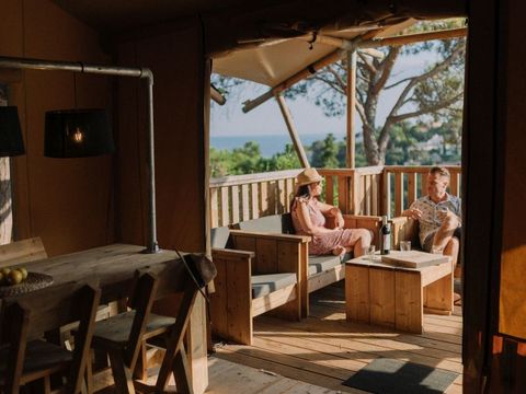 BUNGALOW TOILÉ 6 personnes - Lodge Safari