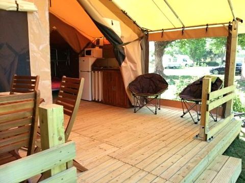 Insolite 5 personnes - TENTE LODGE sans sanitaires
