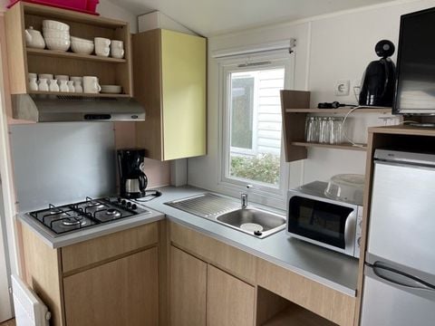 MOBILHOME 4 personnes - Confort 24m² - 2 chambres - Petite terrasse - TV