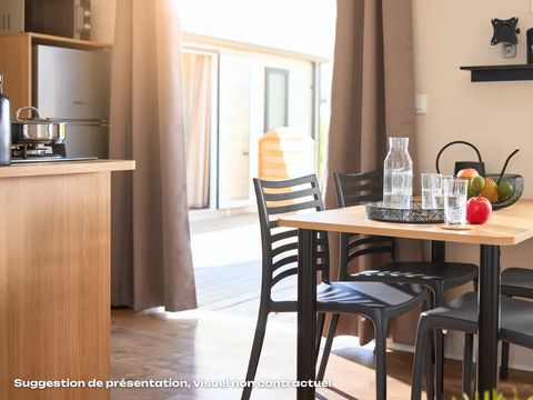 MOBILHOME 4 personnes - NEW // Homeflower PREMIUM PLUS 29m² (2 chambres) + lits faits à l'arrivée et ménage fin de séjour