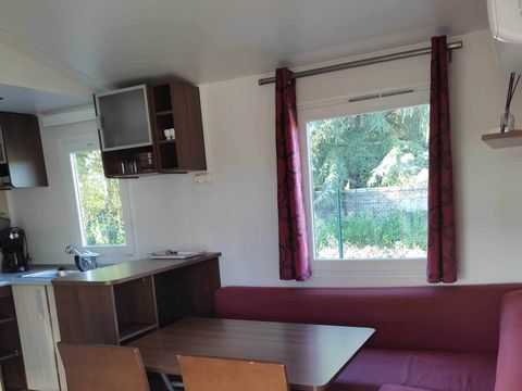 Mobilhome 4 personnes - Confort "Mimosa - Marguerite - Crocus - Jacinthe" 2 chambres Climatisé