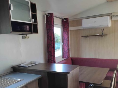 Mobilhome 4 personnes - Confort "Mimosa - Marguerite - Crocus - Jacinthe" 2 chambres Climatisé