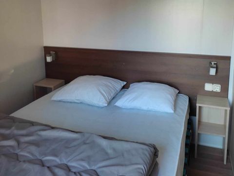 Mobilhome 4 personnes - Confort "Mimosa - Marguerite - Crocus - Jacinthe" 2 chambres Climatisé