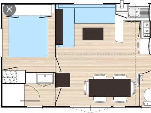 MOBILHOME 6 personnes - O'hara 834