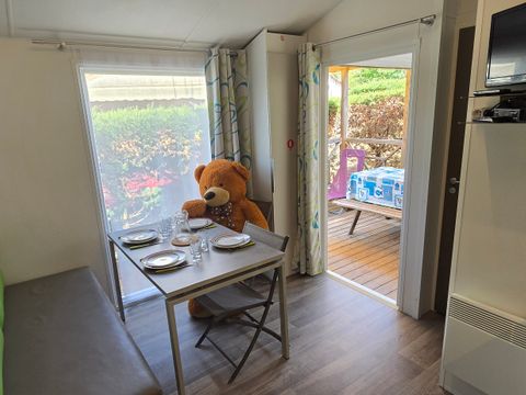 Mobilhome 4 personnes - MALAGA Confort avec terrasse intégrée 8 m²