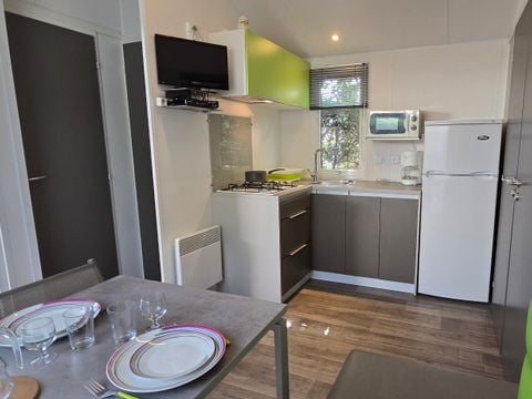 MOBILHOME 4 personnes - Mobil-home MALAGA Confort avec terrasse intégrée 8 m² 4 pers