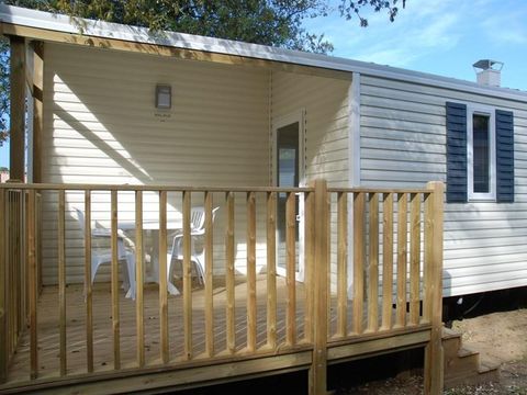 MOBILHOME 4 personnes - Mobil-home MALAGA Confort avec terrasse intégrée 8 m² 4 pers