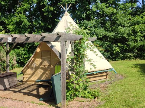 BUNGALOW TOILÉ 4 personnes - Bungatoile Tipi 18m²