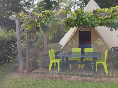 BUNGALOW TOILÉ 4 personnes - Bungatoile Tipi 18m²