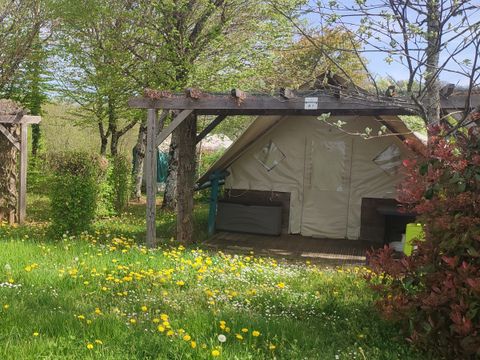 BUNGALOW TOILÉ 4 personnes - Bungatoile Tipi 18m²