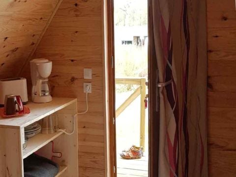 HÉBERGEMENT INSOLITE 2 personnes - WOOD Sans sanitaires