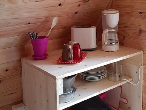 HÉBERGEMENT INSOLITE 2 personnes - WOOD Sans sanitaires