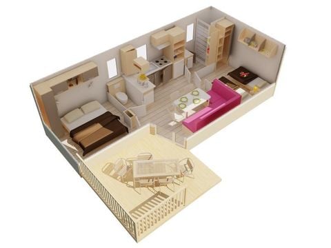 MOBILHOME 4 personnes - AQUAREV