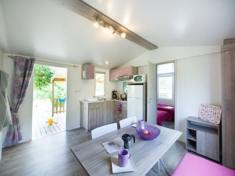 MOBILHOME 4 personnes - cottage 2 chambres 2 sdb