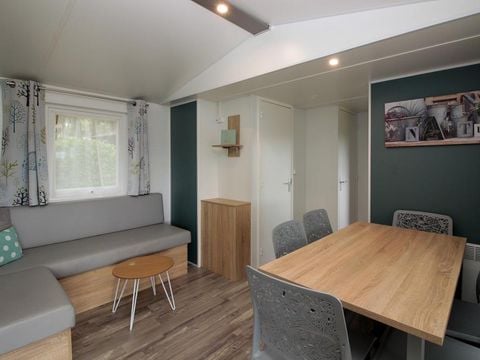 Mobilhome 6 personnes - Saint Cirq Lapopie - 3 chambres - Terrasse semi-couverte