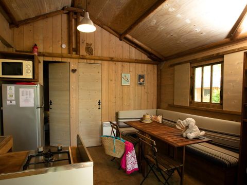 Hébergement 5 personnes - Cabane Perchée - 2 chambres
