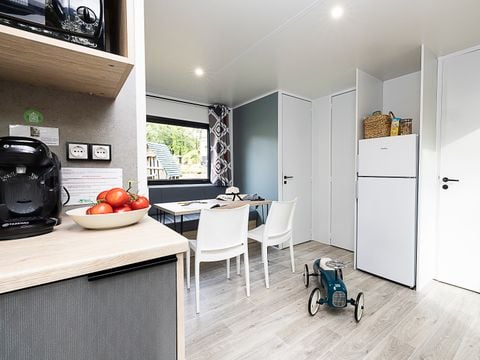 MOBILHOME 4 personnes - Confort Rocamadour - TV - 2 chambres - terrasse couverte