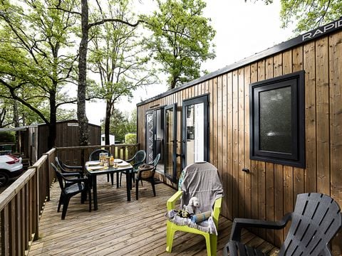 MOBILHOME 4 personnes - Confort Rocamadour - TV - 2 chambres - terrasse couverte