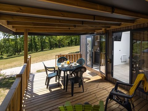 Mobilhome 4 personnes - Confort Rocamadour - TV - 2 chambres