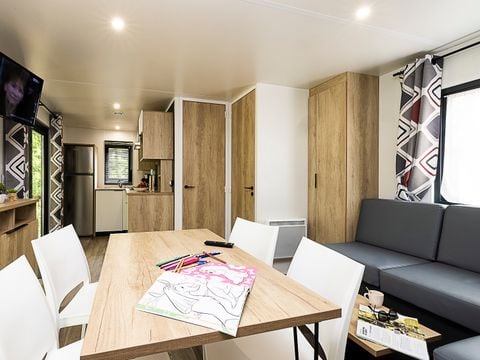 MOBILHOME 5 personnes - Privilège Loupiac - 2 chambres - TV