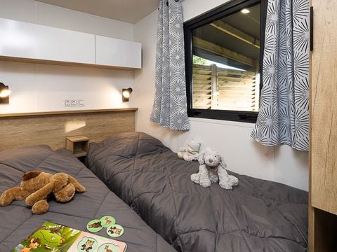 Mobilhome 8 personnes - Premium Lacave - 3 chambres - TV - Clim - Lave-vaisselle - 2 salles de bain