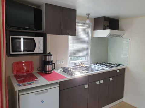MOBILHOME 4 personnes - MH2 PRIVILEGE, avec sanitaires