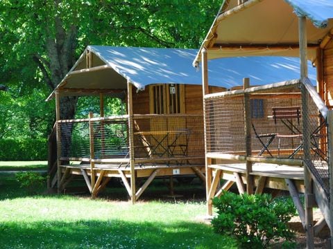 BUNGALOW TOILÉ 2 personnes - Canadiennes sans sanitaire