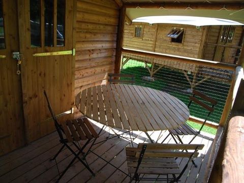 BUNGALOW TOILÉ 2 personnes - Canadiennes sans sanitaire