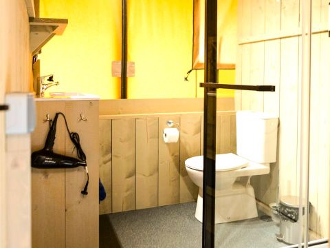 Tente en toile et en bois 4 personnes - Glamping Mar