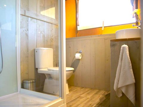 Tente en toile et en bois 4 personnes - Glamping Mar