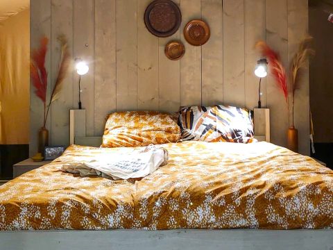 Tente en toile et en bois 2 personnes - Glamping Mar