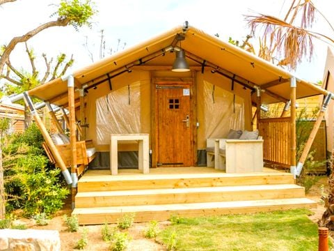 TENTE TOILE ET BOIS 2 personnes - Glamping Mar 2 pers