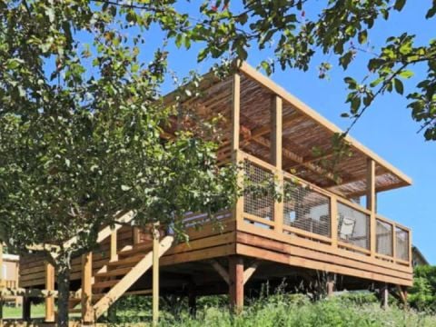 CHALET 4 personnes - Chalet Mezzanine Cosy 3 Pièces 4 Personnes Climatisé + TV