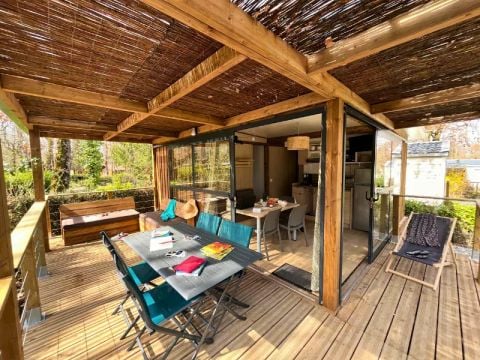 CHALET 4 personnes - Chalet Mezzanine Cosy 3 Pièces 4 Personnes Climatisé + TV