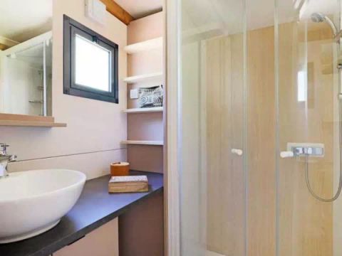 CHALET 4 personnes - Chalet Mezzanine Cosy 3 Pièces 4 Personnes Climatisé + TV