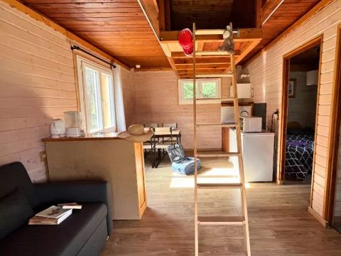 CHALET 4 personnes - Chalet Cosy Mezzanine 2 Pièces 3/4 Personnes + TV