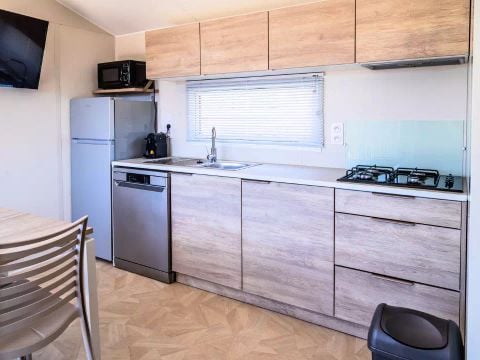 MOBILHOME 6 personnes - Mobil Home Premium Large 4 Pièces 6 Personnes Climatisé + TV