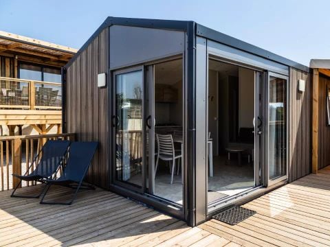 MOBILHOME 6 personnes - Mobil Home Premium Large 4 Pièces 6 Personnes Climatisé + TV