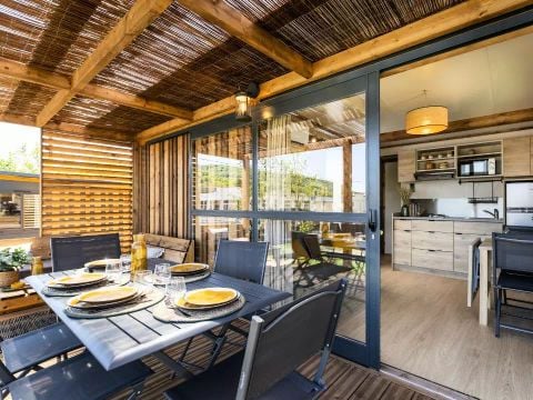 CHALET 5 personnes - Chalet Premium 3 Pièces 4/5 Personnes Climatisé + TV