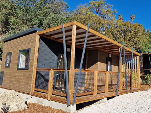 Chalet 4 personnes - Chalet Mimosa 2 chambres avec climatisation