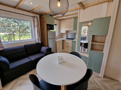 Chalet 4 personnes - Chalet Mimosa 2 chambres avec climatisation